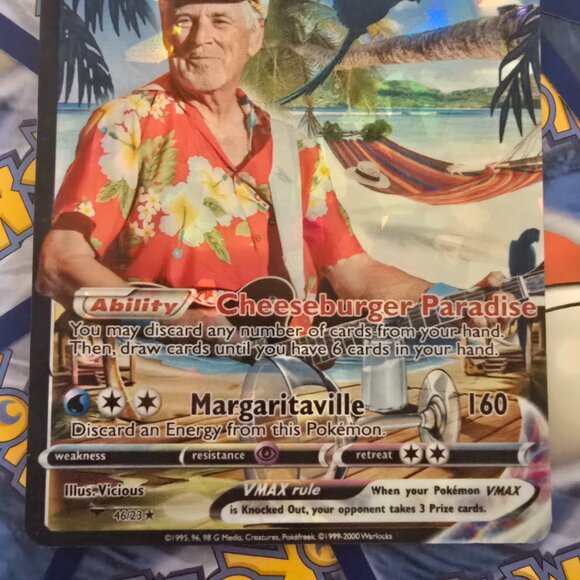 Jimmy Buffett Pokemon Card - Picture 3 of 8